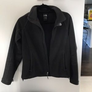 Women’s fleece north face zip up